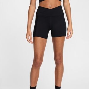 Nike One Wrap 5” Black Bike Shorts
